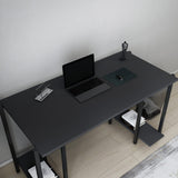 Birou Academy, Diverse culori, 125x60x74 cm - Negru - Antracit | SKU: 322RTC1398 | Birou Academy, 125x60x74 cm, varianta Negru - Antracit, produs pentru amenajarea locuinței, disponibil online în România la CasaMob
