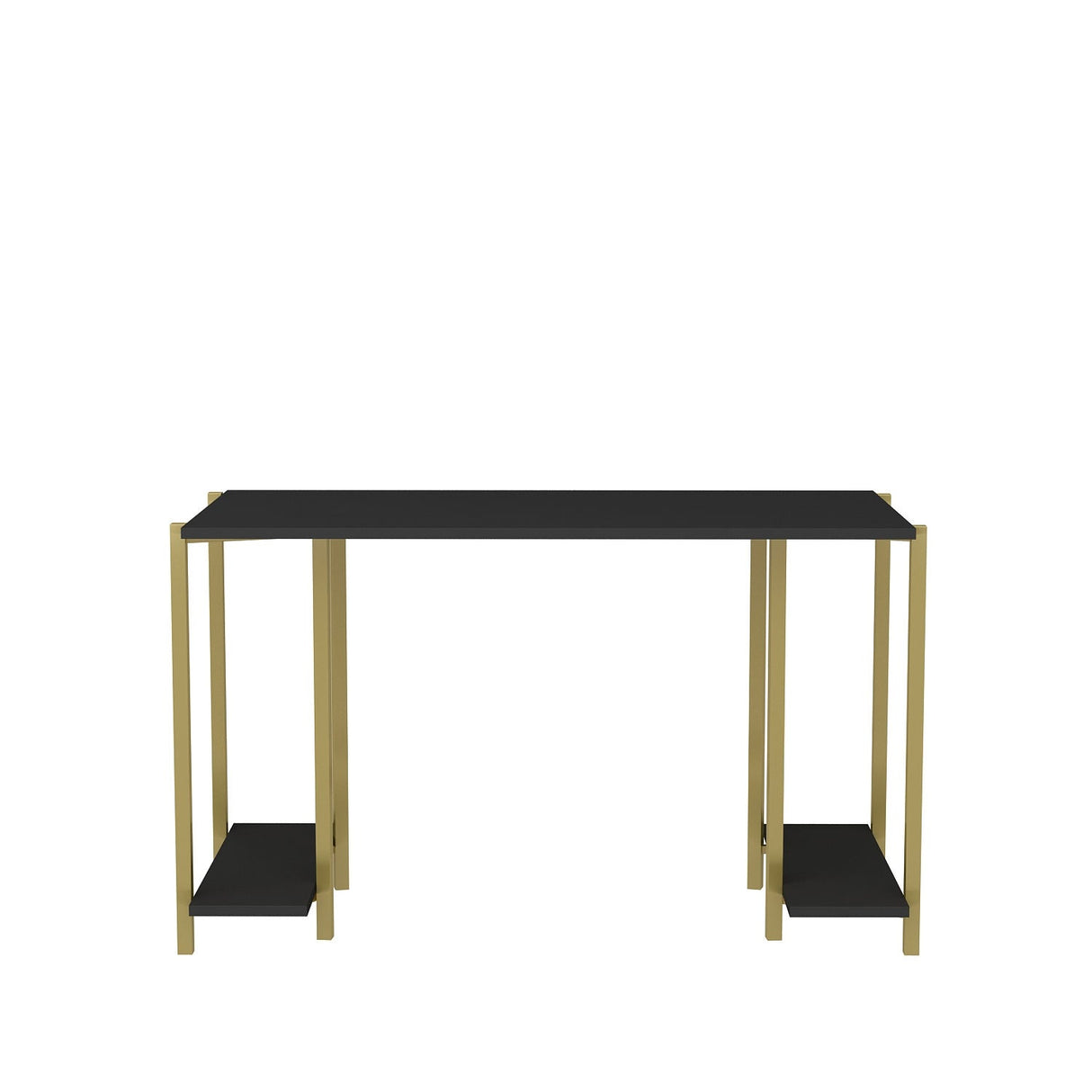 Birou Academy, Diverse culori, 125x60x74 cm - Auriu - Antracit | SKU: 322RTC1407 | Birou Academy, 125x60x74 cm, varianta Auriu - Antracit, produs pentru amenajarea locuinței, disponibil online în România la CasaMob