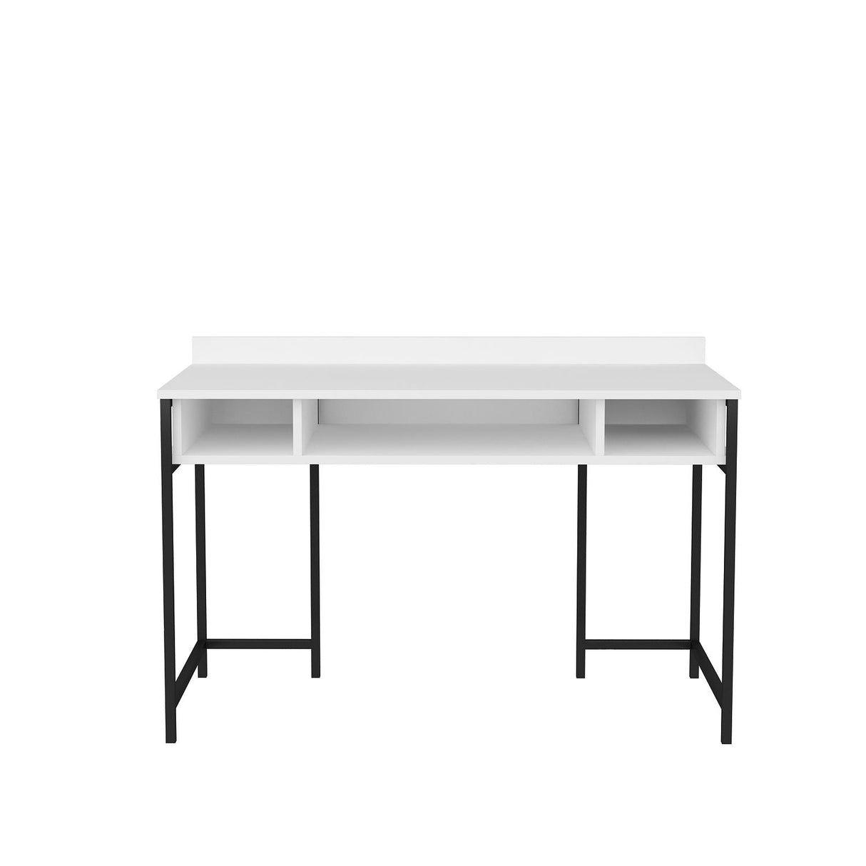 Birou Alma, Diverse culori, 120x60x75 cm - Negru - Alb | SKU: 322RTC1409 | Birou Alma, 120x60x75 cm, varianta Negru - Alb, produs pentru amenajarea locuinței, disponibil online în România la CasaMob