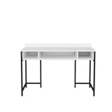 Birou Alma, Diverse culori, 120x60x75 cm - Negru - Alb | SKU: 322RTC1409 | Birou Alma, 120x60x75 cm, varianta Negru - Alb, produs pentru amenajarea locuinței, disponibil online în România la CasaMob