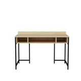 Birou Alma, Diverse culori, 120x60x75 cm - Negru - Stejar | SKU: 322RTC1410 | Birou Alma, 120x60x75 cm, varianta Negru - Stejar, produs pentru amenajarea locuinței, disponibil online în România la CasaMob