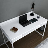 Birou Alma, Diverse culori, 120x60x75 cm - Alb | SKU: 322RTC1413 | Birou Alma, 120x60x75 cm, varianta Alb, produs pentru amenajarea locuinței, disponibil online în România la CasaMob