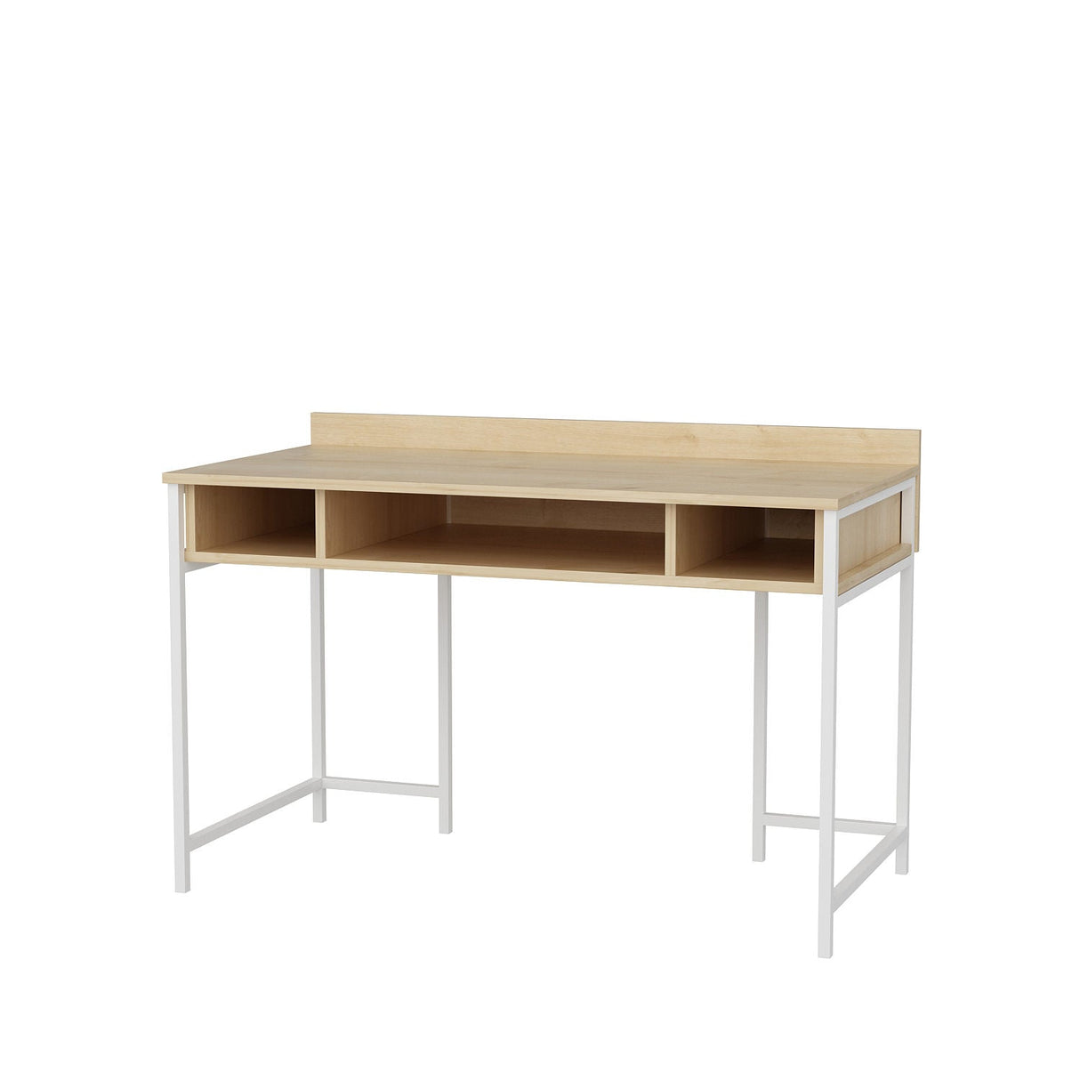 Birou Alma, Diverse culori, 120x60x75 cm - Alb - Stejar | SKU: 322RTC1414 | Birou Alma, 120x60x75 cm, varianta Alb - Stejar, produs pentru amenajarea locuinței, disponibil online în România la CasaMob