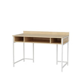 Birou Alma, Diverse culori, 120x60x75 cm - Alb - Stejar | SKU: 322RTC1414 | Birou Alma, 120x60x75 cm, varianta Alb - Stejar, produs pentru amenajarea locuinței, disponibil online în România la CasaMob