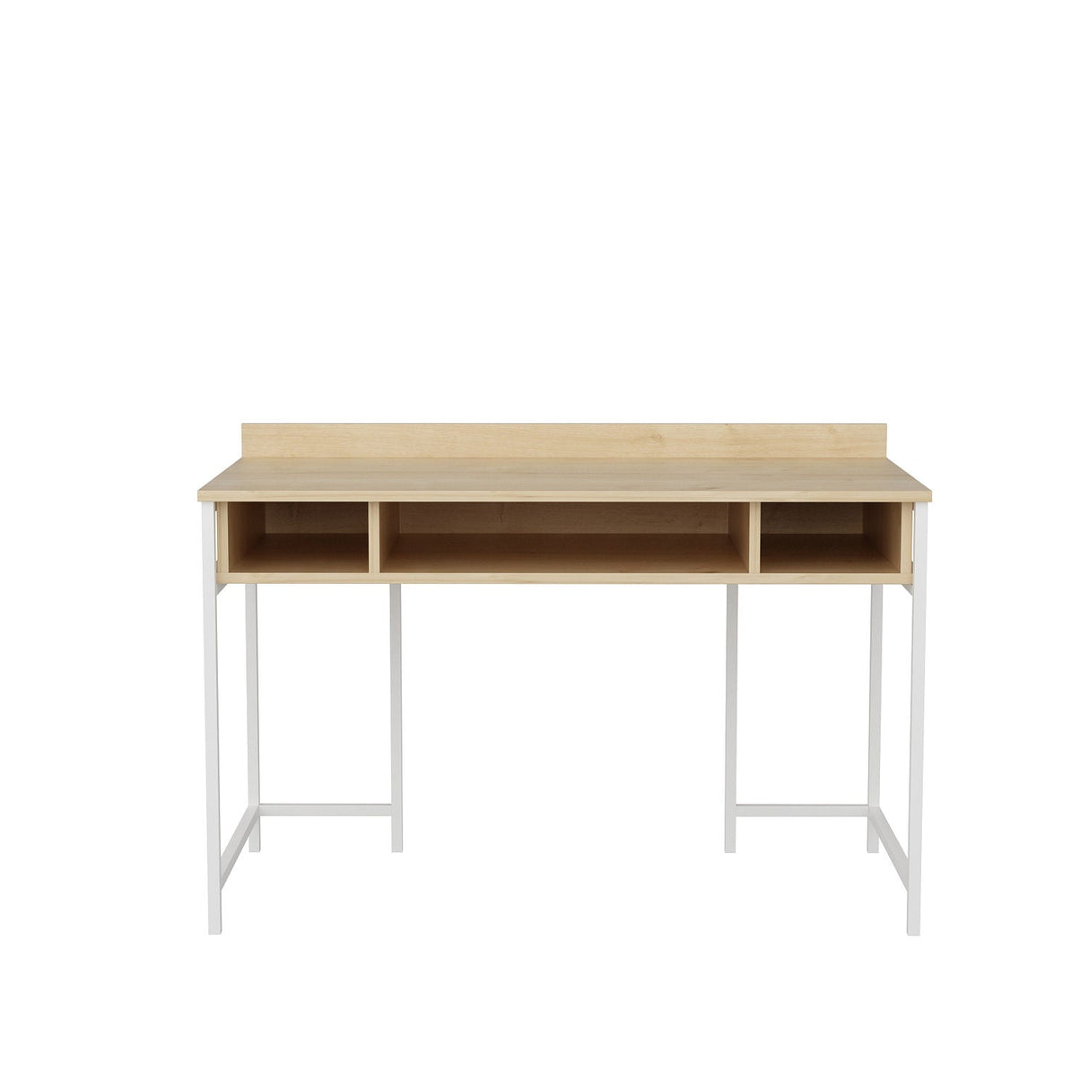 Birou Alma, Diverse culori, 120x60x75 cm - Alb - Stejar | SKU: 322RTC1414 | Birou Alma, 120x60x75 cm, varianta Alb - Stejar, produs pentru amenajarea locuinței, disponibil online în România la CasaMob