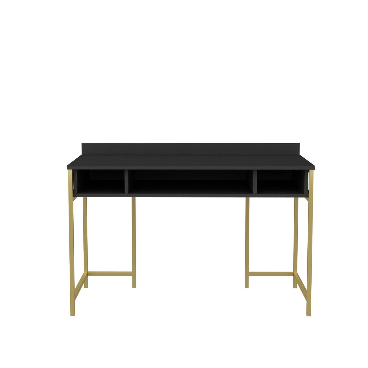 Birou Alma, Diverse culori, 120x60x75 cm - Auriu - Antracit | SKU: 322RTC1419 | Birou Alma, 120x60x75 cm, varianta Auriu - Antracit, produs pentru amenajarea locuinței, disponibil online în România la CasaMob