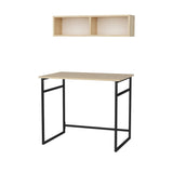 Birou Hussum, Diverse culori, 90x60x75 cm - Negru - Stejar | SKU: 322RTC1422 | Birou Hussum, 90x60x75 cm, varianta Negru - Stejar, produs pentru amenajarea locuinței, disponibil online în România la CasaMob