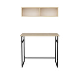 Birou Hussum, Diverse culori, 90x60x75 cm - Negru - Stejar | SKU: 322RTC1422 | Birou Hussum, 90x60x75 cm, varianta Negru - Stejar, produs pentru amenajarea locuinței, disponibil online în România la CasaMob