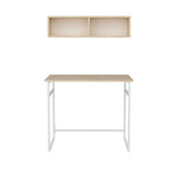 Birou Hussum, Diverse culori, 90x60x75 cm - Alb - Stejar | SKU: 322RTC1426 | Birou Hussum, 90x60x75 cm, varianta Alb - Stejar, produs pentru amenajarea locuinței, disponibil online în România la CasaMob