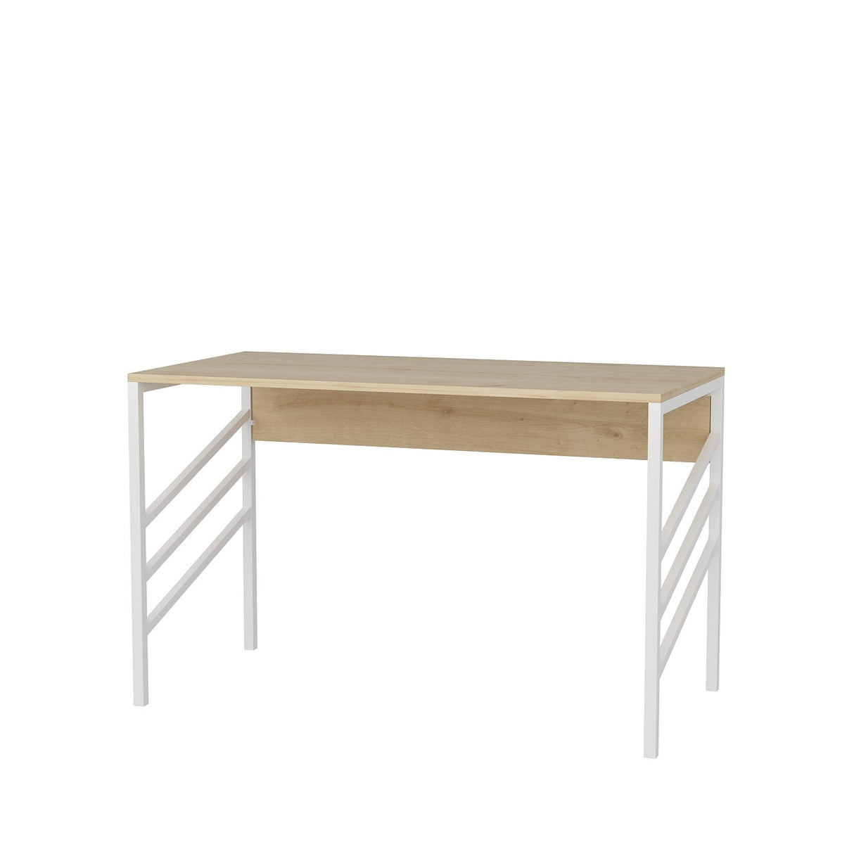 Birou Josephine, Diverse culori, 120x60x75 cm - Alb - Stejar | SKU: 322RTC1438 | Birou Josephine, 120x60x75 cm, varianta Alb - Stejar, produs pentru amenajarea locuinței, disponibil online în România la CasaMob