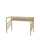 Birou Josephine, Diverse culori, 120x60x75 cm - Auriu - Stejar | SKU: 322RTC1442 | Birou Josephine, 120x60x75 cm, varianta Auriu - Stejar, produs pentru amenajarea locuinței, disponibil online în România la CasaMob