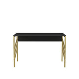 Birou Josephine, Diverse culori, 120x60x75 cm - Auriu - Antracit | SKU: 322RTC1443 | Birou Josephine, 120x60x75 cm, varianta Auriu - Antracit, produs pentru amenajarea locuinței, disponibil online în România la CasaMob