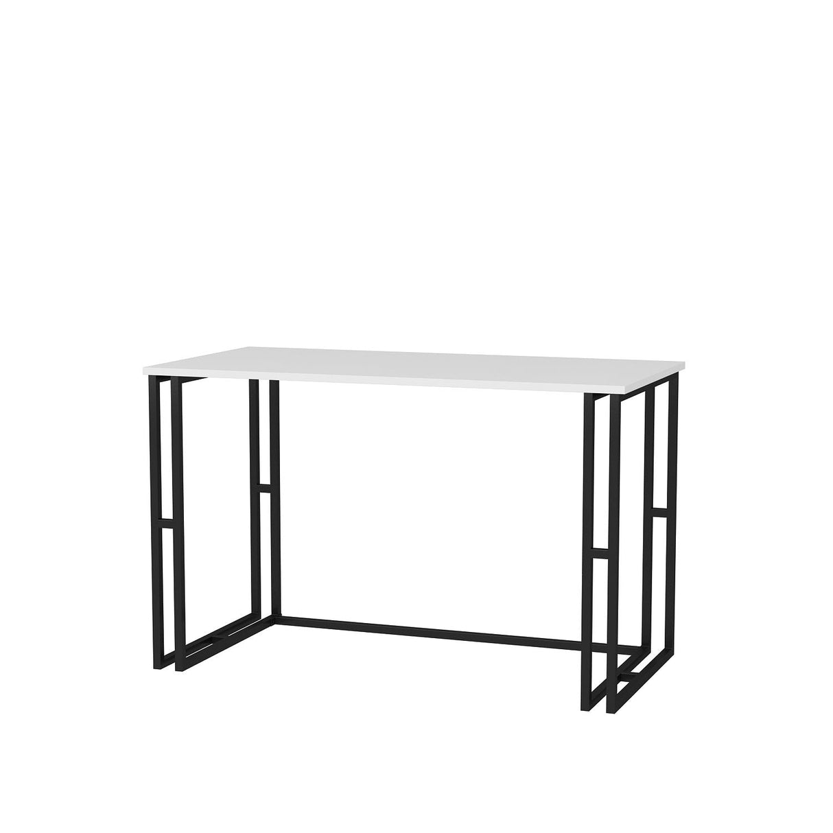 Birou Kane, Diverse culori, 120x60x75 cm - Negru - Alb | SKU: 322RTC1445 | Birou Kane, 120x60x75 cm, varianta Negru - Alb, produs pentru amenajarea locuinței, disponibil online în România la CasaMob