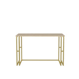 Birou Kane, Diverse culori, 120x60x75 cm - Auriu - Stejar | SKU: 322RTC1454 | Birou Kane, 120x60x75 cm, varianta Auriu - Stejar, produs pentru amenajarea locuinței, disponibil online în România la CasaMob