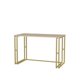 Birou Kane, Diverse culori, 120x60x75 cm - Auriu - Stejar | SKU: 322RTC1454 | Birou Kane, 120x60x75 cm, varianta Auriu - Stejar, produs pentru amenajarea locuinței, disponibil online în România la CasaMob