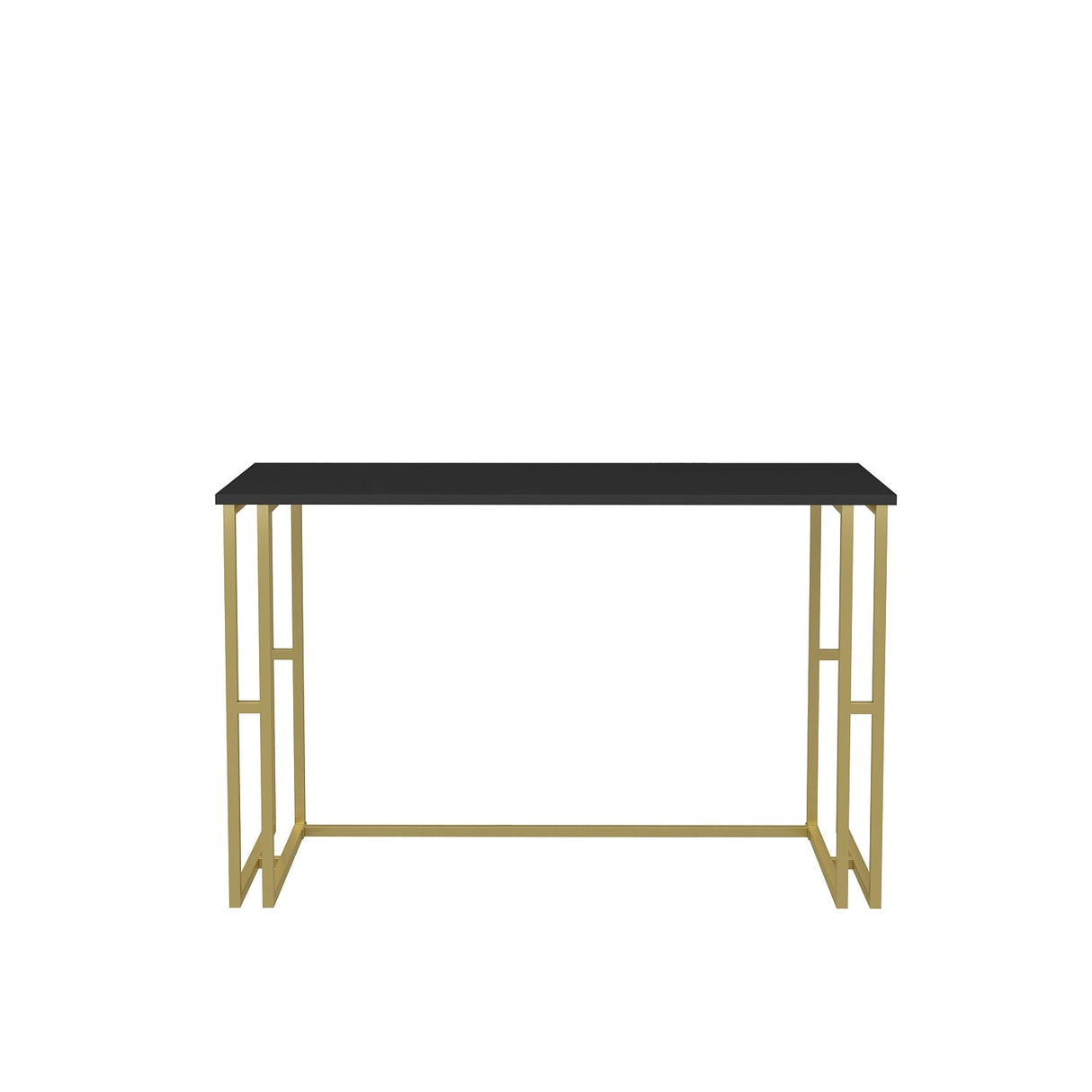 Birou Kane, Diverse culori, 120x60x75 cm - Auriu - Antracit | SKU: 322RTC1455 | Birou Kane, 120x60x75 cm, varianta Auriu - Antracit, produs pentru amenajarea locuinței, disponibil online în România la CasaMob
