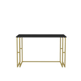 Birou Kane, Diverse culori, 120x60x75 cm - Auriu - Antracit | SKU: 322RTC1455 | Birou Kane, 120x60x75 cm, varianta Auriu - Antracit, produs pentru amenajarea locuinței, disponibil online în România la CasaMob