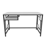Birou Kennesaw, Diverse culori, 120x60x75 cm - Negru - Alb | SKU: 322RTC1457 | Birou Kennesaw, 120x60x75 cm, varianta Negru - Alb, produs pentru amenajarea locuinței, disponibil online în România la CasaMob