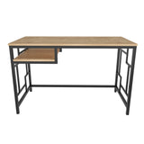 Birou Kennesaw, Diverse culori, 120x60x75 cm - Negru - Stejar | SKU: 322RTC1458 | Birou Kennesaw, 120x60x75 cm, varianta Negru - Stejar, produs pentru amenajarea locuinței, disponibil online în România la CasaMob