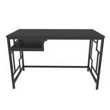 Birou Kennesaw, Diverse culori, 120x60x75 cm - Negru - Antracit | SKU: 322RTC1459 | Birou Kennesaw, 120x60x75 cm, varianta Negru - Antracit, produs pentru amenajarea locuinței, disponibil online în România la CasaMob