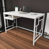 Birou Kennesaw, Diverse culori, 120x60x75 cm - Alb | SKU: 322RTC1461 | Birou Kennesaw, 120x60x75 cm, varianta Alb, produs pentru amenajarea locuinței, disponibil online în România la CasaMob