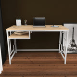 Birou Kennesaw, Diverse culori, 120x60x75 cm - Alb - Stejar | SKU: 322RTC1462 | Birou Kennesaw, 120x60x75 cm, varianta Alb - Stejar, produs pentru amenajarea locuinței, disponibil online în România la CasaMob