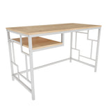Birou Kennesaw, Diverse culori, 120x60x75 cm - Alb - Stejar | SKU: 322RTC1462 | Birou Kennesaw, 120x60x75 cm, varianta Alb - Stejar, produs pentru amenajarea locuinței, disponibil online în România la CasaMob