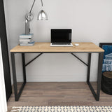 Birou Layton, Diverse culori, 120x60x74 cm - Negru - Stejar | SKU: 322RTC1470 | Birou Layton, 120x60x74 cm, varianta Negru - Stejar, produs pentru amenajarea locuinței, disponibil online în România la CasaMob