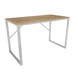 Birou Layton, Diverse culori, 120x60x74 cm - Alb - Stejar | SKU: 322RTC1474 | Birou Layton, 120x60x74 cm, varianta Alb - Stejar, produs pentru amenajarea locuinței, disponibil online în România la CasaMob