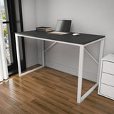 Birou Layton, Diverse culori, 120x60x74 cm - Alb - Antracit | SKU: 322RTC1475 | Birou Layton, 120x60x74 cm, varianta Alb - Antracit, produs pentru amenajarea locuinței, disponibil online în România la CasaMob