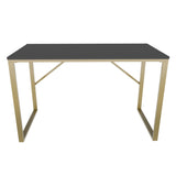 Birou Layton, Diverse culori, 120x60x74 cm - Auriu - Antracit | SKU: 322RTC1479 | Birou Layton, 120x60x74 cm, varianta Auriu - Antracit, produs pentru amenajarea locuinței, disponibil online în România la CasaMob