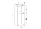 Noptieră Sault, Diverse culori, 23x22x60 cm - Antracit | SKU: 322RTC1623 | Noptieră Sault, 23x22x60 cm, varianta Antracit, produs pentru amenajarea locuinței, disponibil online în România la CasaMob