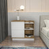 Noptiera Seam, Alb, 72x60x45 cm, SKU 322RTC1641