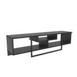Comodă TV Asal 150, Diverse culori, 150x35x40 cm - Negru | SKU: 322RTC2107 | Comodă TV Asal 150, 150x35x40 cm, varianta Negru, produs pentru amenajarea locuinței, disponibil online în România la CasaMob