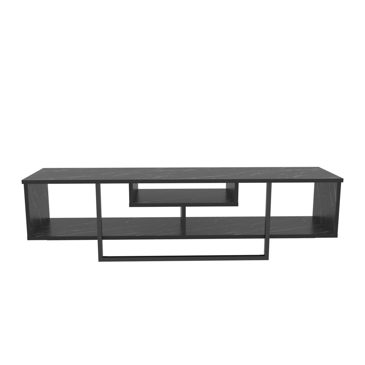 Comodă TV Asal 150, Diverse culori, 150x35x40 cm - Negru | SKU: 322RTC2107 | Comodă TV Asal 150, 150x35x40 cm, varianta Negru, produs pentru amenajarea locuinței, disponibil online în România la CasaMob