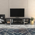 Negru - Alb | SKU: 322RTC2109 | Comodă TV Asal 150, 150x35x40 cm, varianta Negru - Alb, produs pentru amenajarea locuinței, disponibil online în România la CasaMob