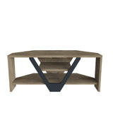 Comodă TV Karin, Diverse culori, 90x35x37 cm - Nuc - Negru | SKU: 322RTC2128 | Comodă TV Karin, 90x35x37 cm, varianta Nuc - Negru, produs pentru amenajarea locuinței, disponibil online în România la CasaMob