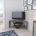 Nuc - Negru | SKU: 322RTC2128 | Comodă TV Karin, 90x35x37 cm, varianta Nuc - Negru, produs pentru amenajarea locuinței, disponibil online în România la CasaMob