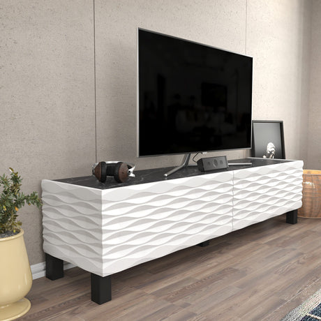 Comodă TV Lerze, Diverse culori, 149x35x38 cm