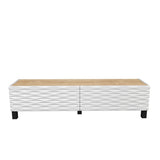 Comodă TV Lerze, Diverse culori, 149x35x38 cm - Sapphire - Alb | SKU: 322RTC2146 | Comodă TV Lerze, 149x35x38 cm, varianta Sapphire - Alb, produs pentru amenajarea locuinței, disponibil online în România la CasaMob