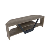 Comodă TV Sares, Diverse culori, 120x35x37 cm - Nuc - Negru | SKU: 322RTC2180 | Comodă TV Sares, 120x35x37 cm, varianta Nuc - Negru, produs pentru amenajarea locuinței, disponibil online în România la CasaMob