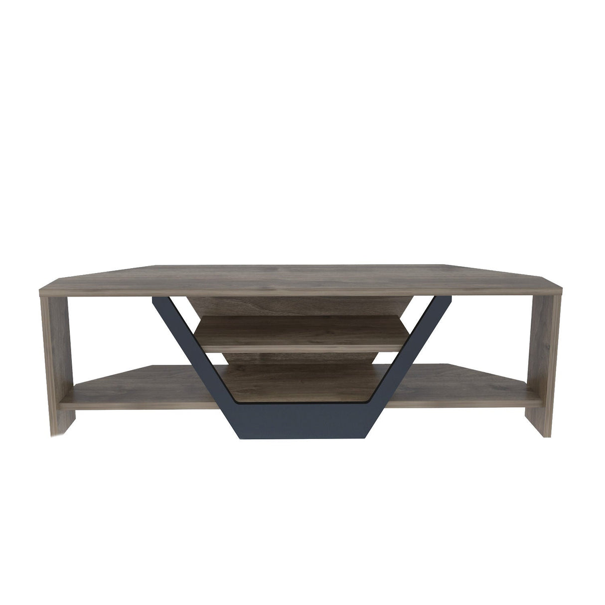 Comodă TV Sares, Diverse culori, 120x35x37 cm - Nuc - Negru | SKU: 322RTC2180 | Comodă TV Sares, 120x35x37 cm, varianta Nuc - Negru, produs pentru amenajarea locuinței, disponibil online în România la CasaMob
