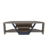 Comodă TV Sares, Diverse culori, 120x35x37 cm - Nuc - Negru | SKU: 322RTC2180 | Comodă TV Sares, 120x35x37 cm, varianta Nuc - Negru, produs pentru amenajarea locuinței, disponibil online în România la CasaMob