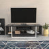 Negru - Alb | SKU: 322RTC2188 | Comodă TV Asal 120, 120x35x40 cm, varianta Negru - Alb, produs pentru amenajarea locuinței, disponibil online în România la CasaMob