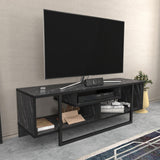 Comodă TV Asal 120, Diverse culori, 120x35x40 cm - Negru | SKU: 322RTC2189 | Comodă TV Asal 120, 120x35x40 cm, varianta Negru, produs pentru amenajarea locuinței, disponibil online în România la CasaMob