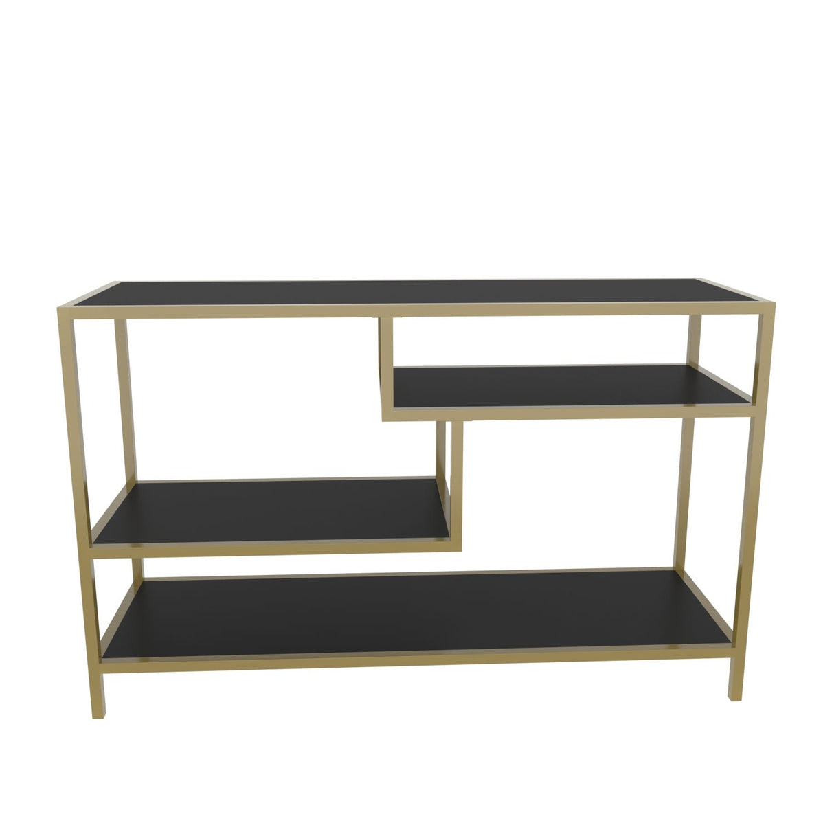 Comodă TV Robbins, Diverse culori, Diverse dimensiuni - Auriu - Antracit - 120x39x75 cm | SKU: 322RTC2212 | Comodă TV Robbins, varianta Auriu - Antracit - 120x39x75 cm, produs pentru amenajarea locuinței, disponibil online în România la CasaMob