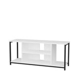 Comodă TV Rinaldo, Diverse culori, 120x35x51 cm - Negru - Alb | SKU: 322RTC2214 | Comodă TV Rinaldo, 120x35x51 cm, varianta Negru - Alb, produs pentru amenajarea locuinței, disponibil online în România la CasaMob