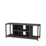 Comodă TV Rinaldo, Diverse culori, 120x35x51 cm - Negru - Antracit | SKU: 322RTC2216 | Comodă TV Rinaldo, 120x35x51 cm, varianta Negru - Antracit, produs pentru amenajarea locuinței, disponibil online în România la CasaMob