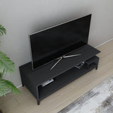 Comodă TV Reilly, Diverse culori, 120x45x38 cm - Negru - Antracit | SKU: 322RTC2228 | Comodă TV Reilly, 120x45x38 cm, varianta Negru - Antracit, produs pentru amenajarea locuinței, disponibil online în România la CasaMob