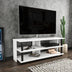 Negru - Alb | SKU: 322RTC2238 | Comodă TV Pueblo, 120x45x47 cm, varianta Negru - Alb, produs pentru amenajarea locuinței, disponibil online în România la CasaMob